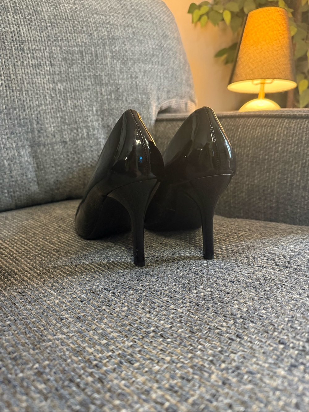 Mootsies Tootsies Black Patent High Heel Pumps - Picture 2 of 6